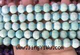 CME305 15.5 inches 8*11mm - 9*12mm pumpkin amazonite beads