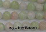 CMG103 15.5 inches 10mm round natural morganite beads wholesale
