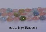 CMG235 15.5 inches 15*20mm flat teardrop morganite beads wholesale