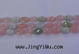 CMG239 15.5 inches 12*16mm oval morganite beads wholesale