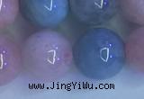 CMG373 15.5 inches 9mm round natural morganite beads wholesale