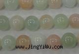 CMG53 15.5 inches 10mm round natural morganite beads wholesale