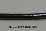 CMH101 15.5 inches 3*5mm tube magnetic hematite beads Wholesale