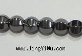 CMH129 15.5 inches 6*6mm pumpkin magnetic hematite beads