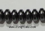CMH167 15.5 inches 5*8mm rondelle magnetic hematite beads