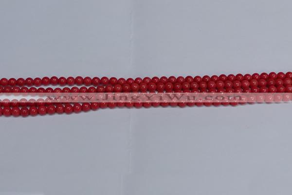 CMJ106 15.5 inches 4mm round Mashan jade beads wholesale