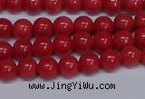 CMJ107 15.5 inches 6mm round Mashan jade beads wholesale