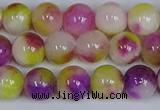 CMJ1071 15.5 inches 8mm round jade beads wholesale