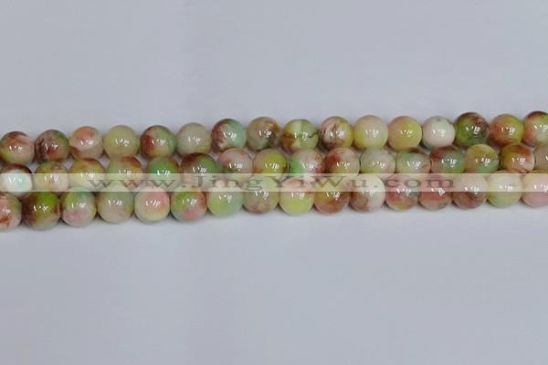 CMJ1077 15.5 inches 10mm round jade beads wholesale