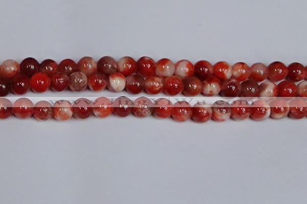 CMJ1156 15.5 inches 8mm round jade beads wholesale