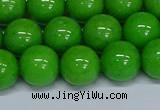 CMJ117 15.5 inches 12mm round Mashan jade beads wholesale