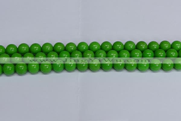 CMJ117 15.5 inches 12mm round Mashan jade beads wholesale