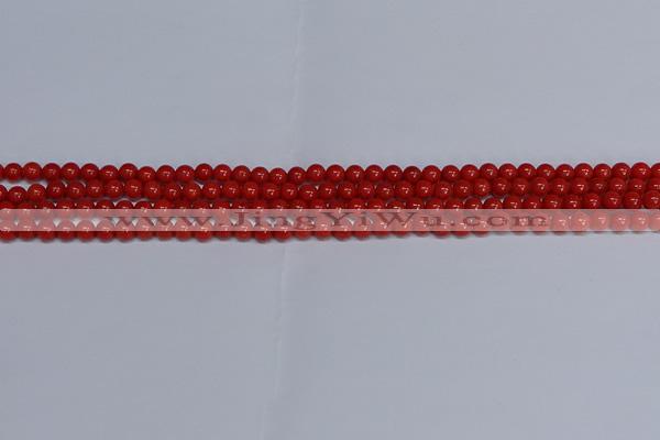 CMJ120 15.5 inches 4mm round Mashan jade beads wholesale