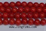 CMJ121 15.5 inches 6mm round Mashan jade beads wholesale
