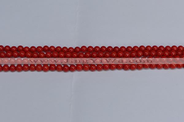 CMJ121 15.5 inches 6mm round Mashan jade beads wholesale