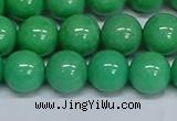 CMJ131 15.5 inches 12mm round Mashan jade beads wholesale