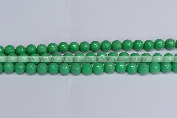 CMJ131 15.5 inches 12mm round Mashan jade beads wholesale