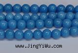 CMJ134 15.5 inches 4mm round Mashan jade beads wholesale