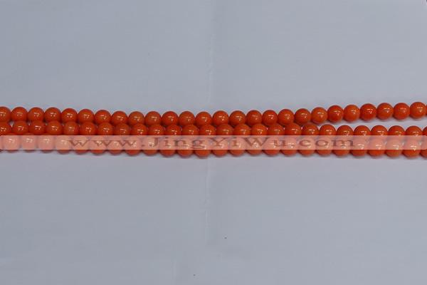 CMJ142 15.5 inches 6mm round Mashan jade beads wholesale