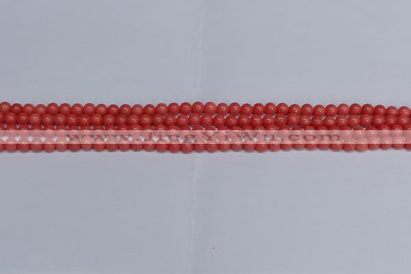 CMJ148 15.5 inches 4mm round Mashan jade beads wholesale