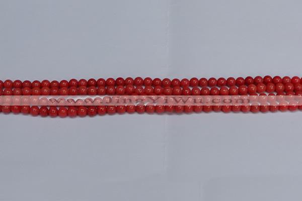 CMJ15 15.5 inches 4mm round Mashan jade beads wholesale