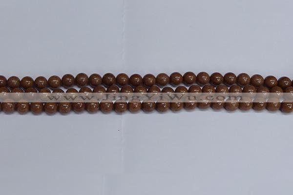 CMJ185 15.5 inches 8mm round Mashan jade beads wholesale