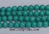 CMJ190 15.5 inches 4mm round Mashan jade beads wholesale