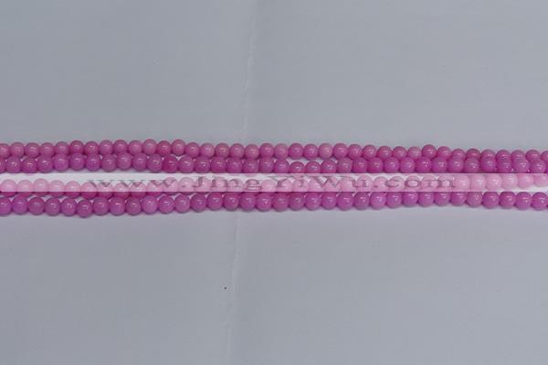CMJ204 15.5 inches 4mm round Mashan jade beads wholesale