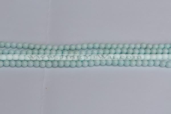 CMJ212 15.5 inches 6mm round Mashan jade beads wholesale