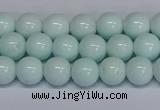CMJ213 15.5 inches 8mm round Mashan jade beads wholesale
