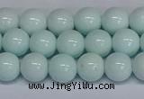 CMJ214 15.5 inches 10mm round Mashan jade beads wholesale
