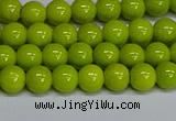 CMJ219 15.5 inches 6mm round Mashan jade beads wholesale