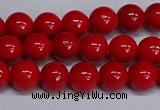 CMJ227 15.5 inches 8mm round Mashan jade beads wholesale