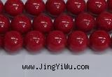 CMJ241 15.5 inches 8mm round Mashan jade beads wholesale