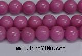 CMJ248 15.5 inches 8mm round Mashan jade beads wholesale