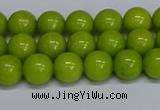 CMJ269 15.5 inches 8mm round Mashan jade beads wholesale