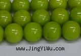 CMJ271 15.5 inches 12mm round Mashan jade beads wholesale