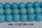 CMJ276 15.5 inches 8mm round Mashan jade beads wholesale