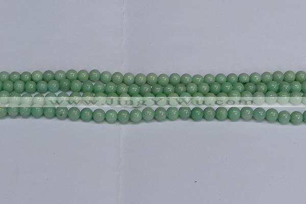 CMJ282 15.5 inches 6mm round Mashan jade beads wholesale
