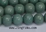 CMJ285 15.5 inches 12mm round Mashan jade beads wholesale