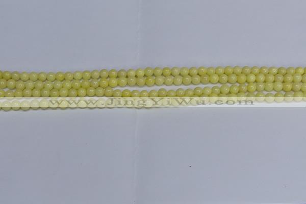 CMJ295 15.5 inches 4mm round Mashan jade beads wholesale