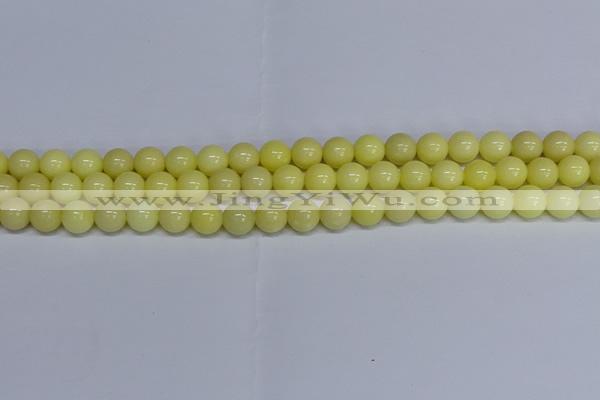 CMJ298 15.5 inches 10mm round Mashan jade beads wholesale