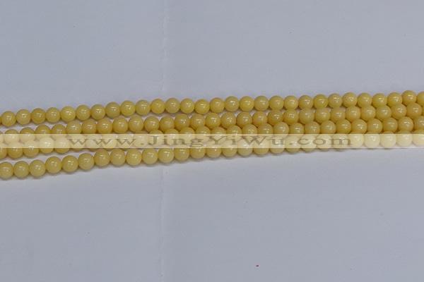 CMJ303 15.5 inches 6mm round Mashan jade beads wholesale