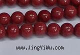 CMJ318 15.5 inches 8mm round Mashan jade beads wholesale