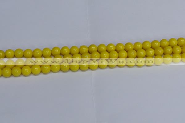 CMJ38 15.5 inches 8mm round Mashan jade beads wholesale