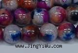 CMJ432 15.5 inches 12mm round rainbow jade beads wholesale