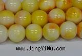 CMJ508 15.5 inches 10mm round rainbow jade beads wholesale