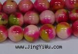 CMJ515 15.5 inches 10mm round rainbow jade beads wholesale