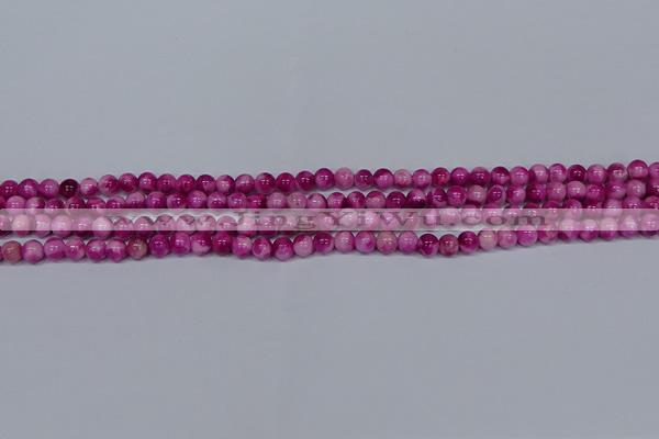 CMJ526 15.5 inches 4mm round rainbow jade beads wholesale