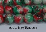 CMJ536 15.5 inches 10mm round rainbow jade beads wholesale